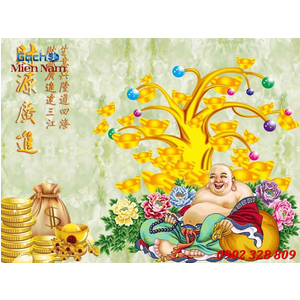 Gạch tranh 3d kim tiền KTT50
