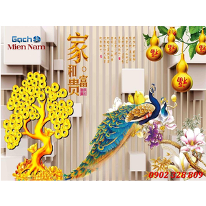Gạch tranh 3d kim tiền KTT51