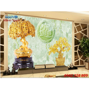 Gạch tranh 3d kim tiền KTT54