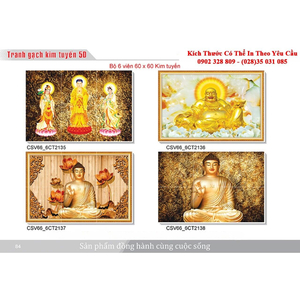 Gạch tranh 3D Kim Tuyến KT21