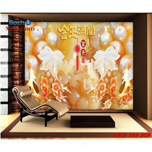 Gạch Tranh 3d Mẫu Giả Ngọc GN32