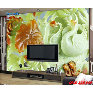 Gạch Tranh 3d Mẫu Giả Ngọc GN40
