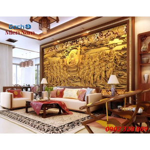 Gạch tranh 3d mẫu phật HPM123