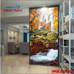 Gạch Tranh 3D Mẫu Thác Nước TNM278