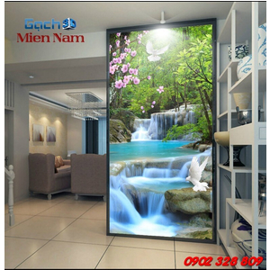 Gạch Tranh 3D Mẫu Thác Nước TNM267