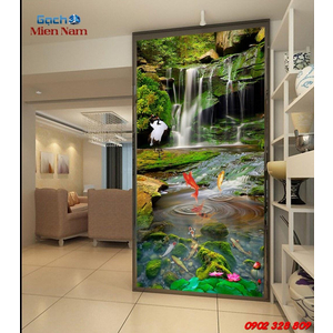 Gạch Tranh 3D Mẫu Thác Nước TNM294