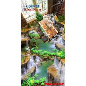 Gạch Tranh 3D Mẫu Thác Nước TNM312