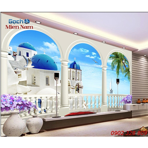 Gạch Tranh 3D Cảnh Biển CB05