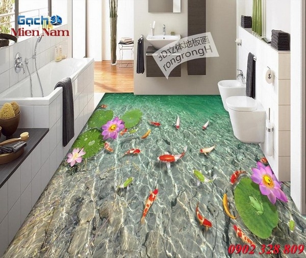 gạch tranh 3D nhập khẩu Trung Quốc
