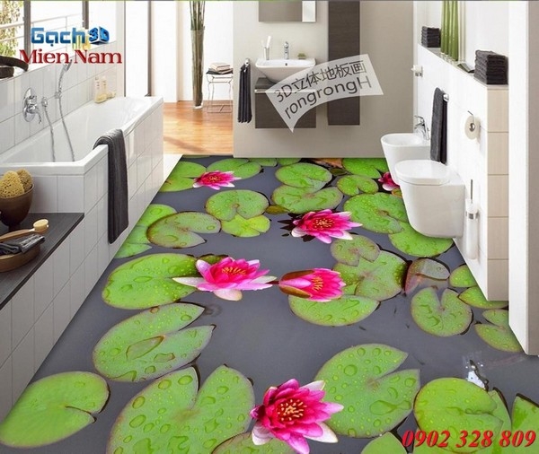 gạch tranh 3D nhập khẩu Trung Quốc