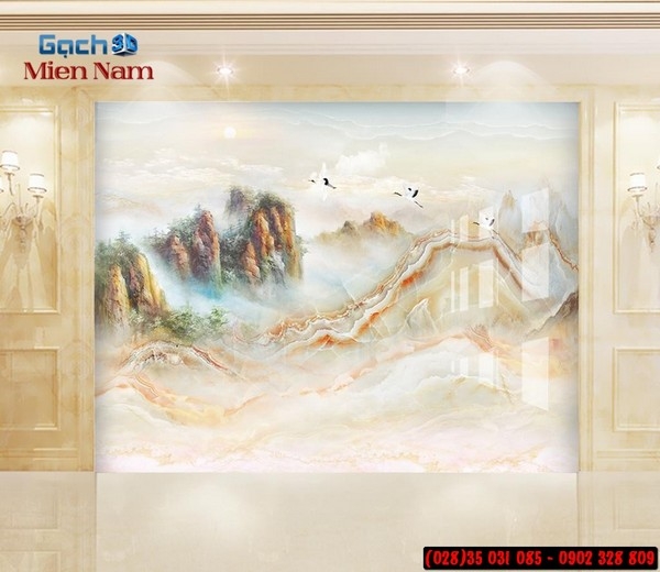 gạch tranh 3D nhập khẩu Trung Quốc