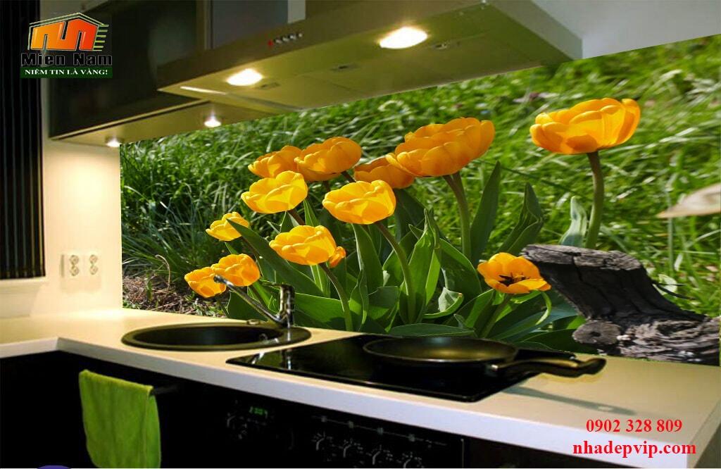 gach tranh 3d op bep