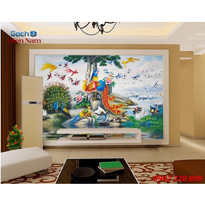 Gạch 3d Phòng Khách CP180