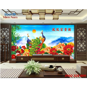 Gạch 3d Phòng Khách CP187