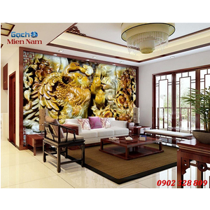 Gạch 3d Phòng Khách CP193