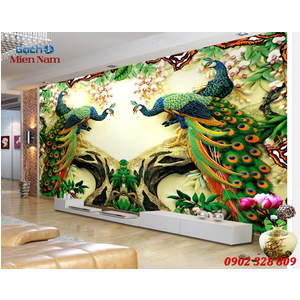 Gạch 3d Phòng Khách CP194