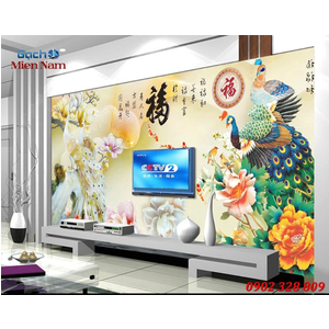 Gạch 3d Phòng Khách CP208