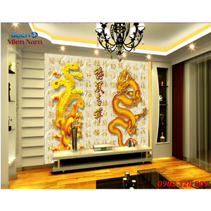 Gạch 3d Phòng Khách CP216