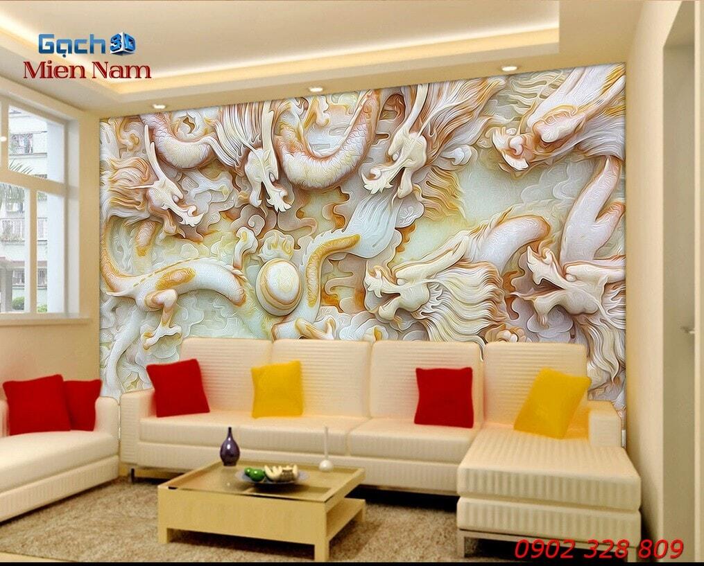 gạch tranh 3d phong thủy gạch tranh 3d phong thủy