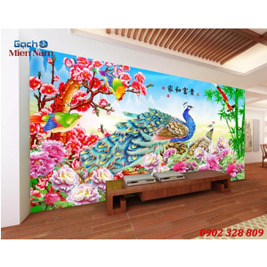 Gạch tranh 3d Phượng Hoàng CP31
