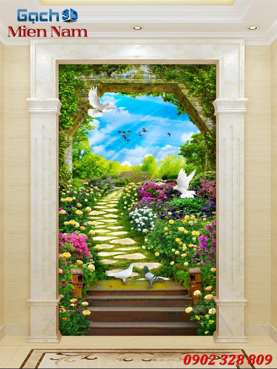 Gạch tranh 3d tại tphcm bền chắc 