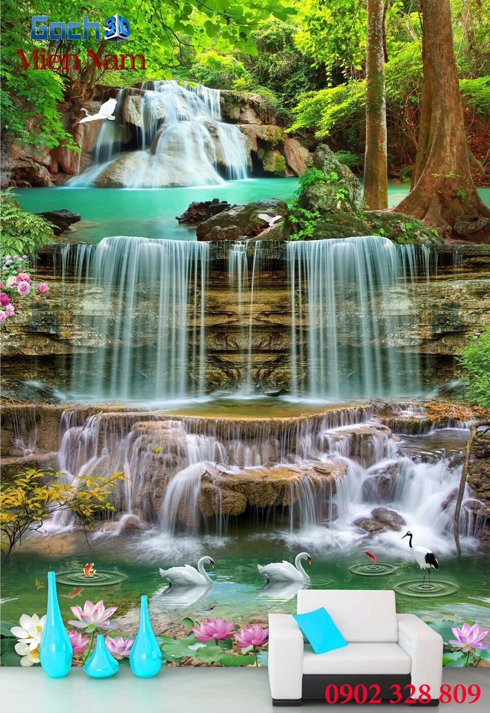 Gạch tranh 3d tại tphcm chống xước tốt