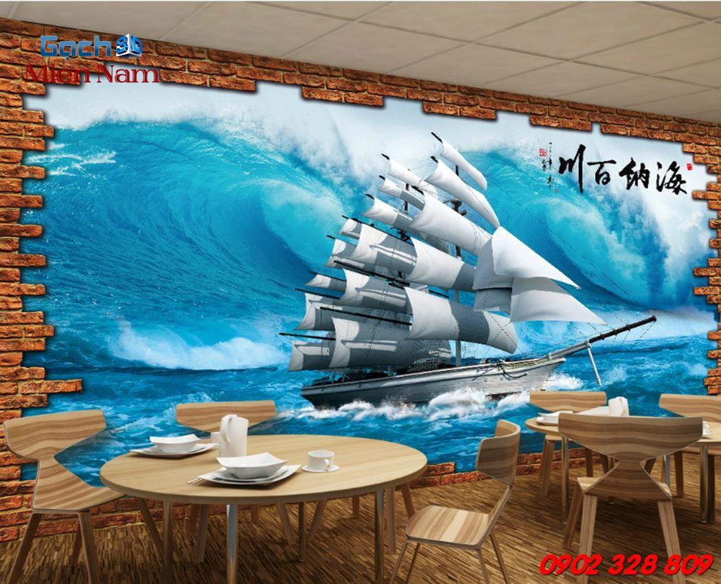 Những mẫu tranh gạch 5D thuận buồm xuôi gió đẹp nhất tại Vĩnh Long