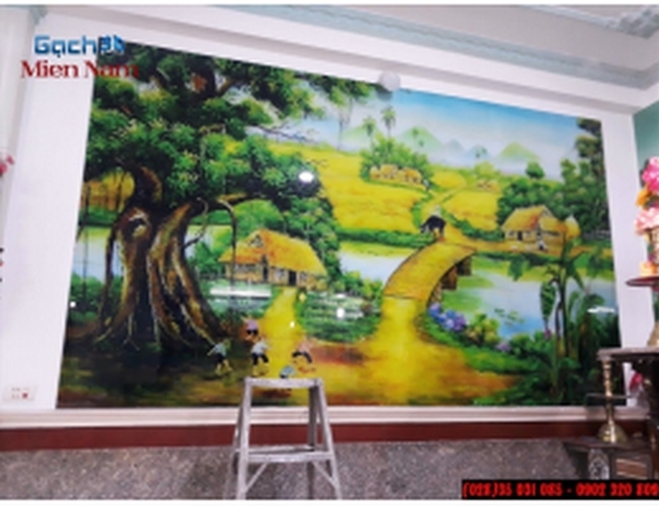 Gạch tranh giá rẻ nhất tại TPHCM