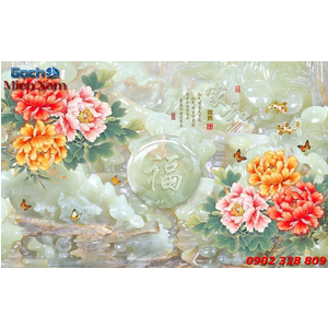 Gạch Tranh Hoa Mẫu Đơn HMD72