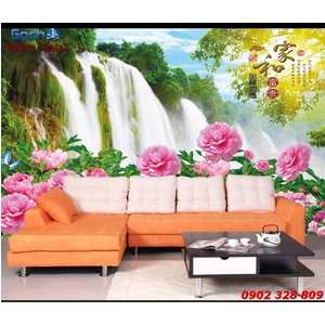 Gạch Tranh Hoa Mẫu Đơn HMD73