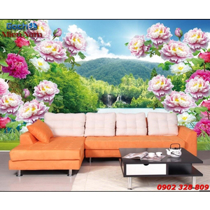 Gạch Tranh Hoa Mẫu Đơn HMD74