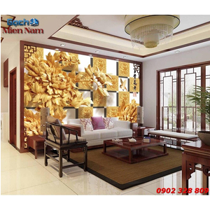 Gạch Tranh Hoa Mẫu Đơn HMD81