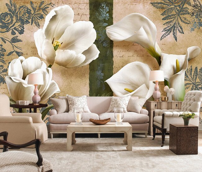 gạch tranh 3d ốp tường