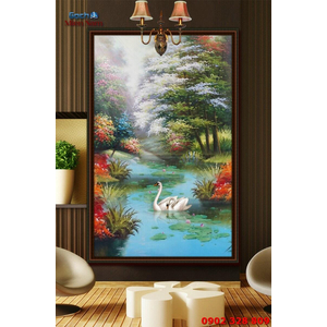 Gạch tranh sơn dầu SD11