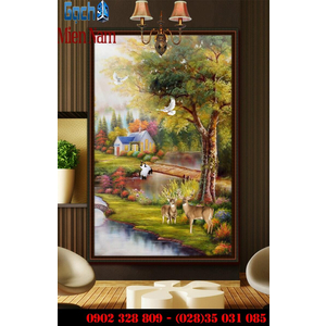 Gạch tranh sơn dầu SD11