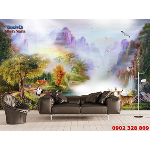 Gạch tranh sơn dầu SD06