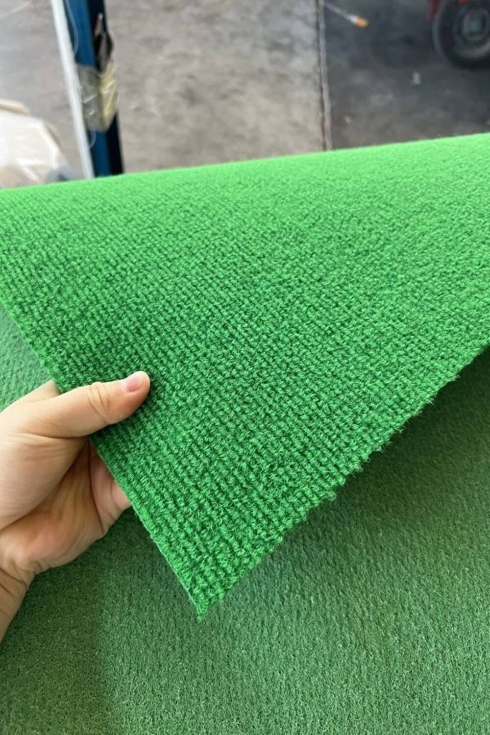 Thảm nỉ trải sự kiện hội nghị sân khấu mặt gân KT 2mx50m loại mỏng 58M-SK001 DNG