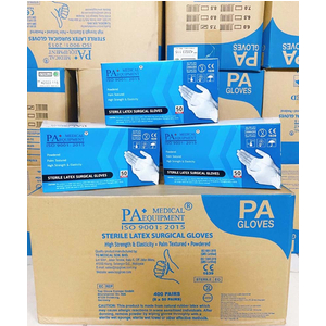 Găng tay cao su phẫu thuật có bột PA