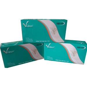 Găng tay cao su y tế có bột VGlove