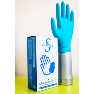 Găng tay Nitrile không bột Vinasea 3.5 gr