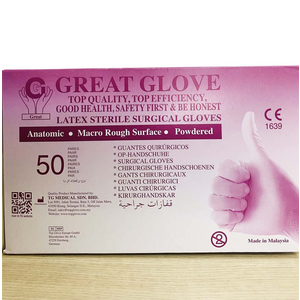 Găng tay tiệt trùng có bột Great Glove