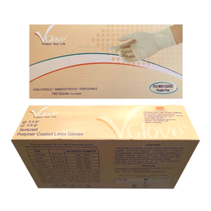 Găng tay y tế không bột phủ Polymer VGlove