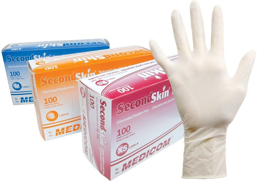 Găng tay y tế không bột Second Skin Latex Medicom 1204