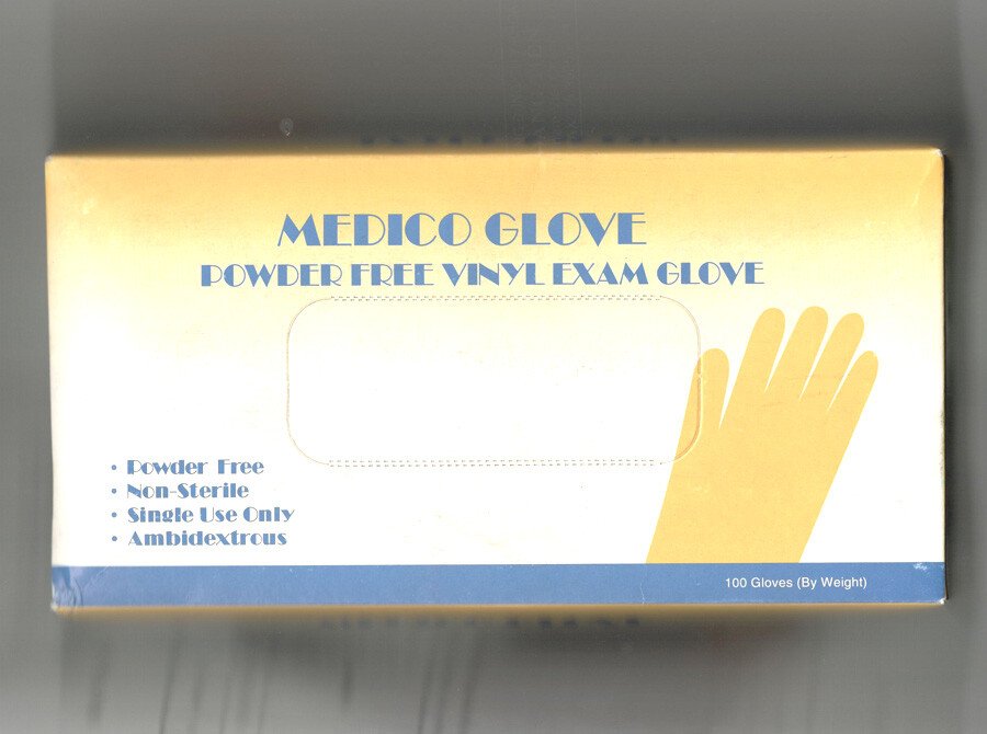 Găng tay y tế không bột vinyl Medico Glove