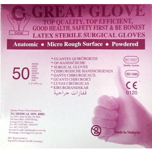 Găng tay phẫu thuật tiệt trùng Great Glove