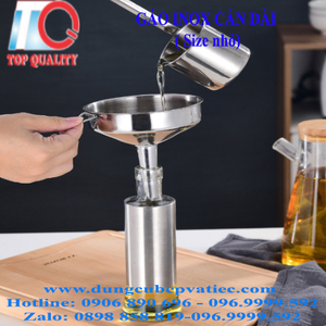 Gáo inox cán dài