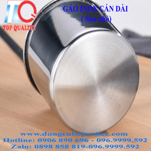 Gáo inox cán dài