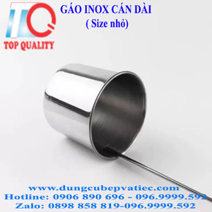 Gáo inox cán dài