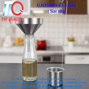 Gáo inox cán dài