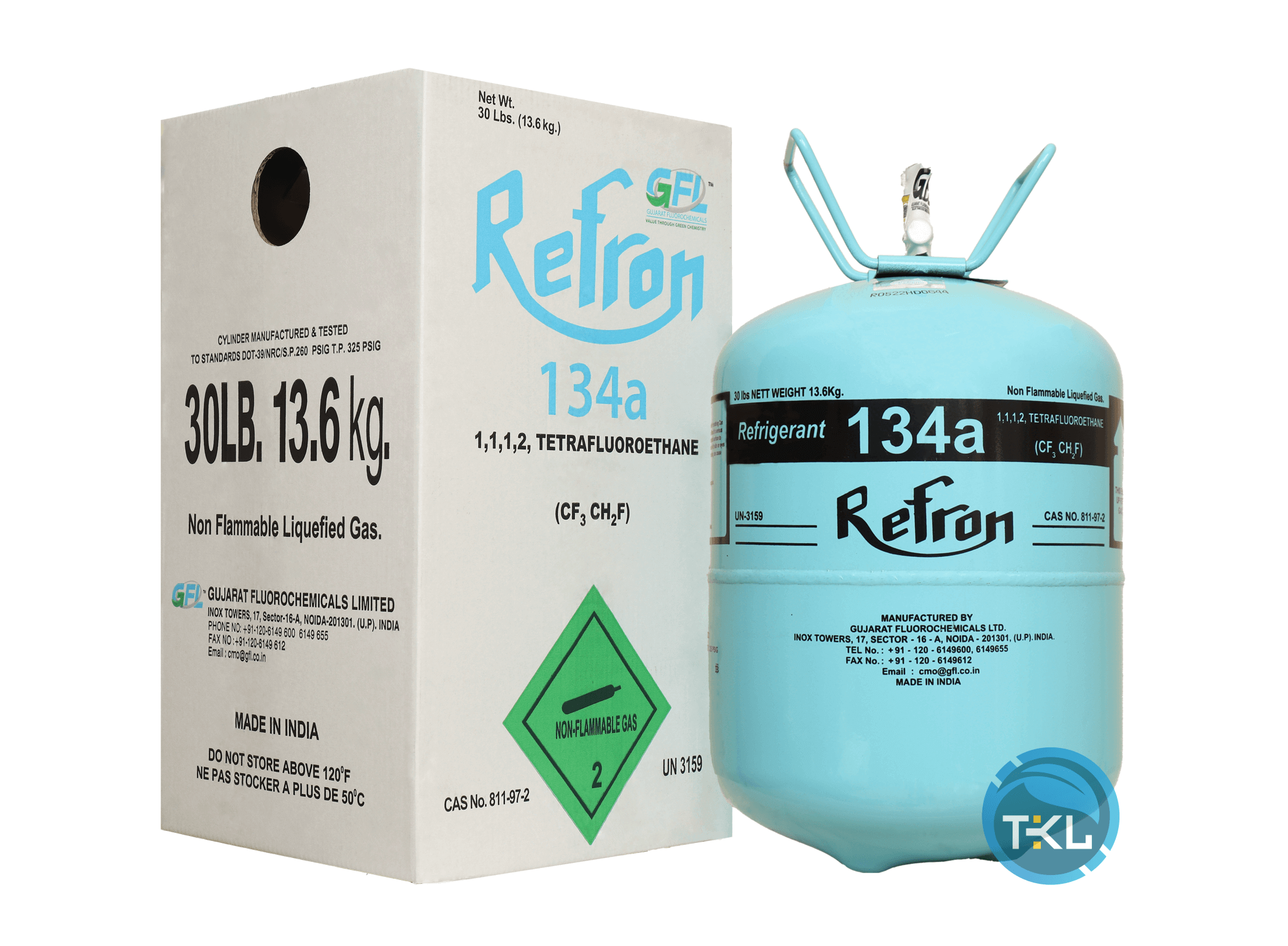 Gas lạnh R134a Refron